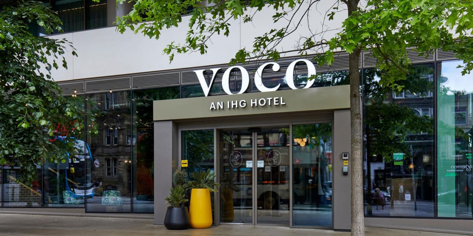 Entrance of voco Manchester City Centre